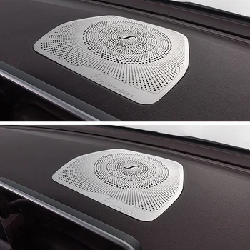 Auto styling Difuzor Audio Pentru Mercedes Benz W205 X253 GLC C Clasa de Bord Difuzor Capac Autocolante Tapiterie Auto Accesorii LHD
