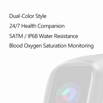 OnePlus Trupa Saturația de Oxigen din Sânge Monitorizare 24/7 Companion de Sănătate 5ATM / Rezistenta la Apa IP68