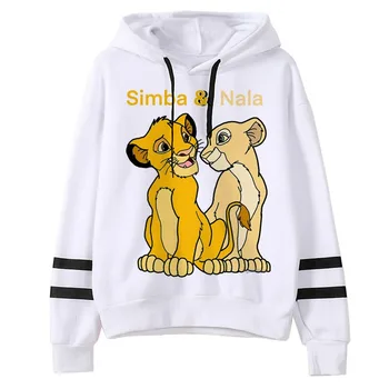 Regele leu personaj anime Simba imprimare 3D femei model casual hoodie Supradimensionat hanorac de culoare solidă hoodie doamnelor tricou