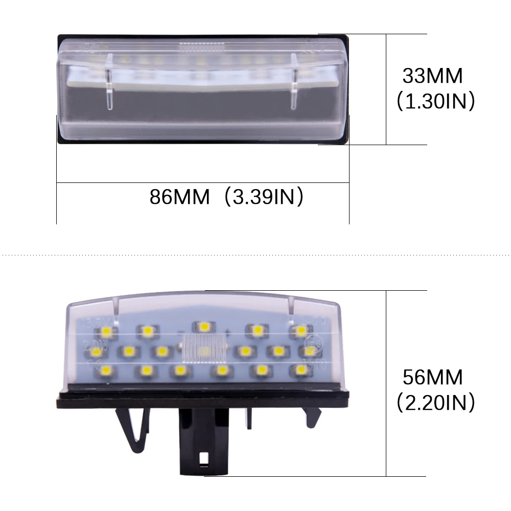 2 buc LED-uri Auto numărul de Lumina 12V Alb lampă cu LED-uri Canbus Fara Pentru Toyota Prius ZVW30 Venza Matrice Pentru Lexus CT200H vanzare Lumini auto < Pensiuneafoisor.ro