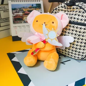 1 Buc Minunat Anime Cardcaptor Sakura Papusa De Plus Card Captor Kero Spinel Moale Umplute, Jucării De Pluș Pandantiv Brelocuri Cadouri Pentru Copii