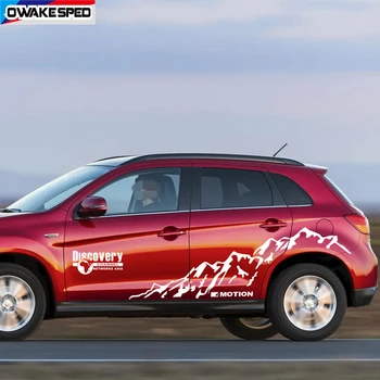 1 Set de Munte Grafică Autocolant caroserie Usa Decor Vinil Autocolante Auto Proteja Film Dungi Pentru Mitsubishi ASX RVR Outlander 0