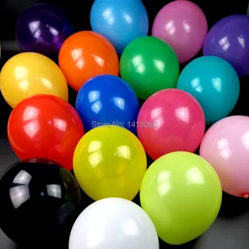 100buc Îngroșarea rotund globos 10inch 2.2 g latex, baloane, bomboane, baloane craciun fericit ziua de naștere petrecere de nunta balon