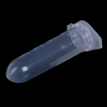 10buc/Lot 2ml Clar Micro Plastic Eprubetă de Centrifugă Flacon Snap Capac Recipient pentru Proba de Laborator Specimen Rechizite Școlare 3