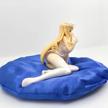 10cm Cecilia Alcott Infinite Stratos Sexy Kawaii Lenjerie de Stil din PVC Figura de Acțiune Anime Japonez Cifre Modelul Jucarii Papusa Cadouri