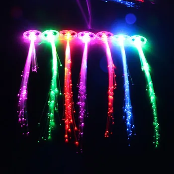 1BUC LED-uri Ac de păr de Păr Panglica Stralucitoare Clipește Clip de Crăciun, de Anul Nou Lumina Jucării Pentru copii Copii Juguetes Brinquedos Cadou 5