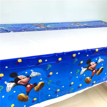 1buc 108*180cm Mickey Mouse Petrecerea de Ziua Decor Consumabile Copiii Eveniment de Partid față de Masă Băiat Copil de Dus Anniversaire Favoruri