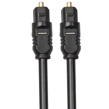 1m Fibra Optica TOSLink Digital Cablu Audio de sex Masculin de sex Masculin Ușor și Flexibil Compatibil Cu S/PDIF, ADAT e, Dolby Digital - 0