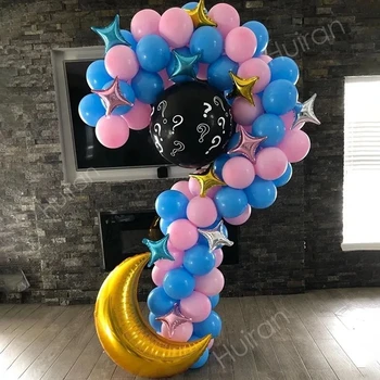 1set DIY Semn de Întrebare Balon cu Stand Cadru Gen Dezvăluie Consumabile Partid Balon Coloana Structura Copii Baby shower Ziua Decor