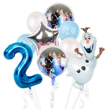 1set Disney Olaf Desene animate Congelate Balon Petrecere de Aniversare pentru Copii Decoratiuni 32inch Digital Heliu Globos Copil de Dus Fată Băiat Jucărie
