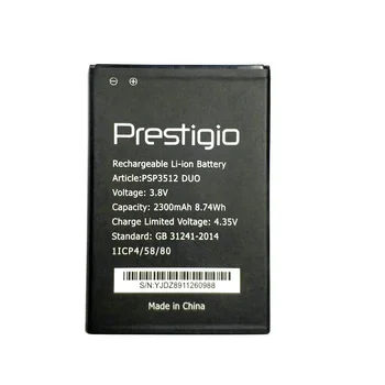 2000mAh PSP3512 DUO Baterie Pentru Prestigio Muze B3 PSP3512 DUO PSP3512DUO Bateria Telefonului Mobil