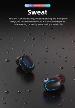 2020-WS T11 Bluetooth Adevărat Wireless Căști 9D Holografic Sunet Impermeabil Headfrees Banca de Putere Pentru Telefoane Inteligente Socket Sport