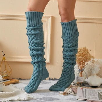 2021 Dungi Coapsa Inalta Ciorapi Sexy Femei Din Bumbac De Stocare De Toamnă De Primăvară Genunchi Șosete Peste Genunchi Ciorapi Noua Moda 1