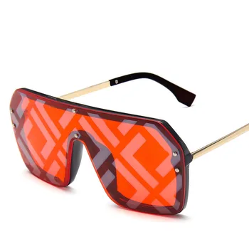 2021 noi ochelari de soare moda mare cadru de metal ocean ochelari de soare lentile de bărbați și femei retro personalitate ochelari de soare ochelari de soare 1