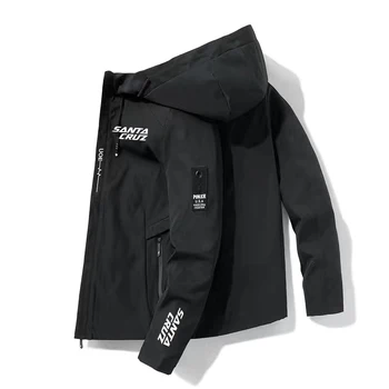 2021 toamna și iarna barbati sacou vânt de brand casual exterior impermeabil cu gluga Santa Cruz jacheta sport coat bărbați