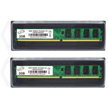20GB 10BUC DDR2 2GB 667Mhz de 800 mhz DIMM RAM PC2 5300 6400 Intel și AMD Computer Desktop memorie 240pin memoria ram ddr2 2gb