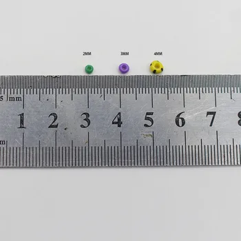 3/4mm Sticlă cehă Margele de Semințe Farmec DIY Componente Pentru Bijuterii Brățară Șirag de mărgele Cercel Inel Colier de a Face Manual cu Ridicata 0