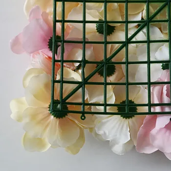 30*30cm Dahlia Rose Flori Artificiale Panou de Perete Decor Decor de Nunta Petrecere de Ziua Evenimentului Magazin Scena Aspect Personalizabil