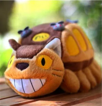 30cm Anime Vecinul Meu Totoro Catbus Jucării de Pluș Copii Kawaii Moale Păpuși de Desene animate de Animale Împăiate Păpuși Pentru Copii Cadouri de Craciun 4