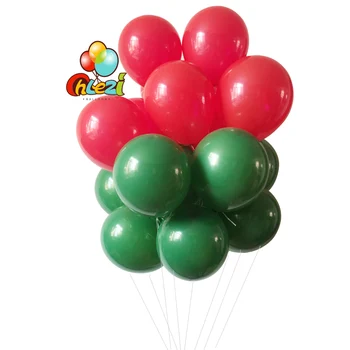 30pcs Crăciun decor baloane Verde Roșu Alb baloane latex Cadouri de Crăciun, an nou fericit globos consumabile partid ziua de nastere 0