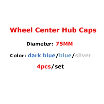 4buc/lot 75MM Masina Wheel Hub Centru Capace de Janta Capac Emblema, Insigna de Styling pentru W204 W203 S212 W176 W166 W163 a B C E S G Class