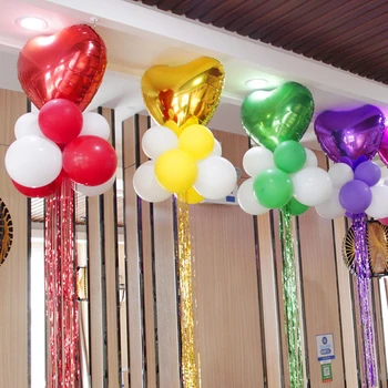 5 buc/pachet DIY balon colorat ciucure nunta petrecere de ziua decor de Crăciun de anul Nou decor baloane accesorii consumabile 1