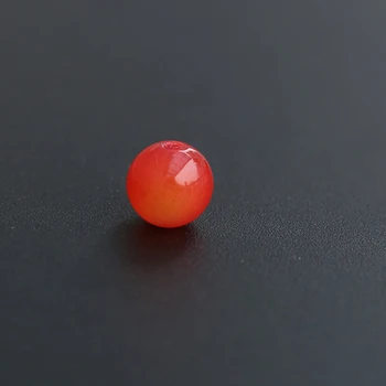 6pcs Moda Japoneză Rășină Roșie Cherry Fructe Simple Perforate Margele Cercei Pentru Femei Dulce Pandantiv Bijuterii Diy Accesorii