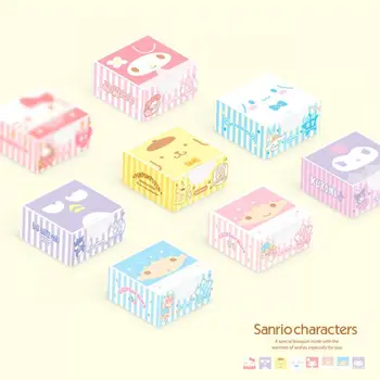 7.5 Cm Kawaii Sanrio Papetărie, Jucării de Desene animate Anime Melodia Mea Kuromi Cinnamoroll Kitty Note Lipicioase Birou Autocolante Jucarii pentru Fete 1