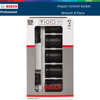 7 Piese Setul de Chei tubulare German Bosch Professional Impact Control Set Original Cheie Set Garaj Unelte Set de Duze cap Impactului