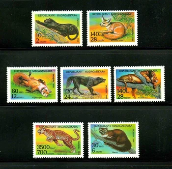 7Pcs/Set Noi Madagascar Post de Timbru 1994 Animal Sălbatic Stamps MNH 0