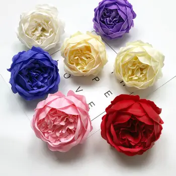 9CM Bujor Flori Artificiale Cap Săpun Cap de Floare pentru Cadou de Ziua Îndrăgostiților Dragoste Cadou DIY Nunta Decor Acasă 16pcs/cutie