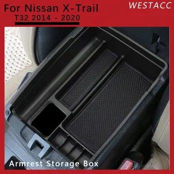 ABS Masina Cotiera centrala cu Cutie de Depozitare Mat Cazul Recipient pentru Nissan X-Trail T32 - 2020 Organizator Accesorii de Interior