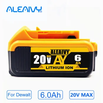 Aleaivy Noi 20V 3.0 Ah 6.0 Ah DCB200 Înlocuire Baterie Li-ion pentru MAX DeWalt XR DCB205 DCB201 DCB203 instrument de putere Baterii 0
