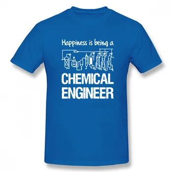 Amuzant Fericirea Este Un Inginer chimist Inginerie Camasi Grafice Bumbac Streetwear Maneci Scurte locuri de Muncă Supradimensionate T-shirt
