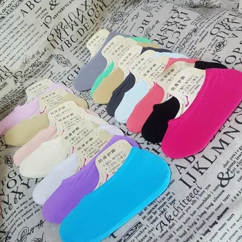 Ani-CD Femeile Papetărie Colorate Ciorap de Bumbac moale solid șosete cateva culori