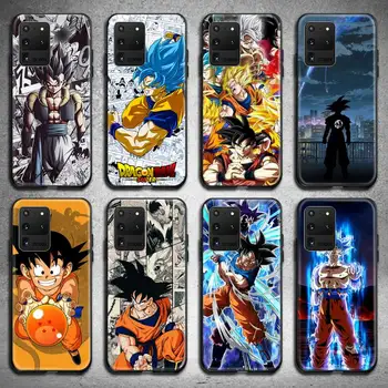 Anime-Fiul-Dragon Ball-Goku-DBZ Caz de Telefon Pentru Samsung Galaxy S21 Plus Ultra S20 FE M11 S8 S9 plus S10 5G lite 2020