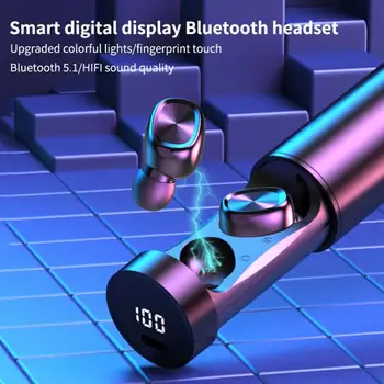B9 TWS Căști Bluetooth Căști fără Fir de Control Tactil HIFI Stereo Sport Jocuri Impermeabil Bluetooth setul cu Cască În Ureche Căști