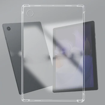 Caz pentru Samsung Galaxy Tab A8 10.5 2021 Silicon coajă moale TPU Airbag capac protector clar capa pentru Tab A8 SM-X200 X205