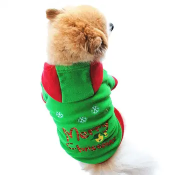 Crăciun Caini Haina De Moda Drăguț Animale De Companie Câine, Pisici Haine Catelus De Companie Pisoi Hanorace Haine 0
