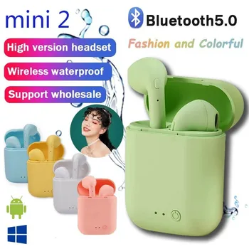 Căști Bluetooth Mini-2 Sport Impermeabil Pavilioane Pentru toate telefoanele Cască PK i7s i12 i9s tws Wireless Căști 0