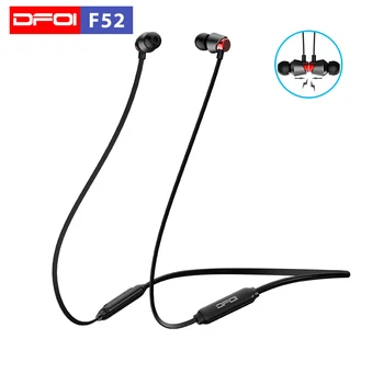 DFOI F52 Magnetic Casti Bluetooth Sport Wireless Dopuri de urechi Butonul de Control Stereo Impermeabil Dopuri de urechi Wireless In-Ear 110mAh