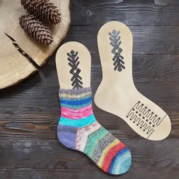 DIY Manual Sock Blocante Țesute de Stocare de Afișare Model de Ciorap Tricotat Forme Afișarea Mână Tricotate Șosete Idei de Cadouri F
