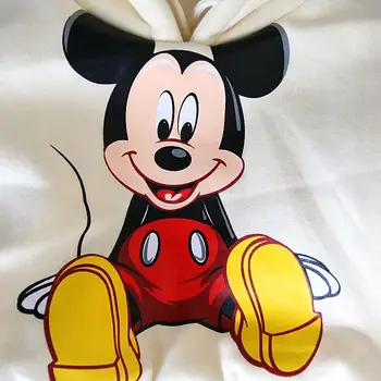 De Iarna pentru copii Hanorace Haine Groase Mickey Mouse Desene animate Băieți Fete Hanorace Marca Disney Fete Baieti Hanorac Hanorac Copii