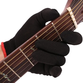 Degetului Anti-Durere Mana Stanga Chitara Mănuși Bass Mănușă Practică Degetelor Mănușă Pentru Profesionist Incepator Muzicieni 1