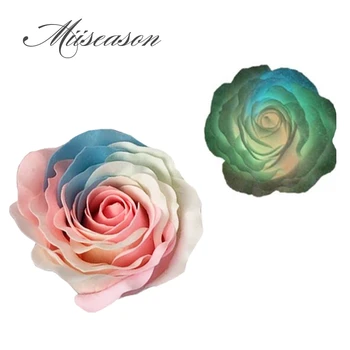 Dia 8cm Ieftine colorate de Săpun de Trandafir capete de Flori Luminoase Capul Cadou de Ziua Îndrăgostiților DIY Nunta Decor Acasă Mână de Flori de Artă 2