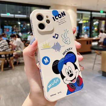 Disney Mickey Minnie Cazuri de Telefon pentru Huawei P20 P30 P40 Mate30/40 Nova 5/5pro 6/6se 7/7se/7pro Nova8 Silicon Telefonul Înapoi Acoperă