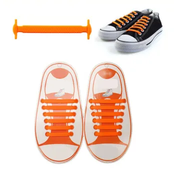 Elastice de Silicon, Sireturi de Pantofi Speciale 16Pcs/lot Șiret Nu Lega Șireturile de la Pantofi Cheotoare Pantofi de Cauciuc cu Siret Decor Petrecere