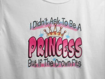 Fashionshow-RD nu am cerut Să Fie O Prințesă, Dar Dacă Coroana se Potrivește Pastelate Grunge Estetice T-Shirt 90 de Moda de Top 0