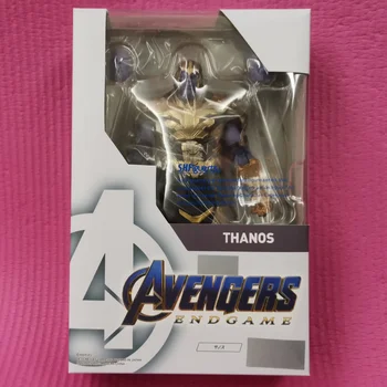 Film Marvel Avengers Endgame Thanos SHF Figura Jucarii Model de Desene animate de Acțiune Figura de Colecție PVC Păpuși Cadou Jucării Pentru Copiii
