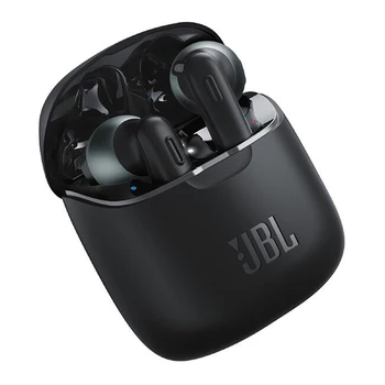 JBL TON 220 TWS Adevărat Căști fără Fir Bluetooth T220TWS Stereo Auriculare Sunet de Bas Căști setul cu Cască cu Microfon Caz de Încărcare